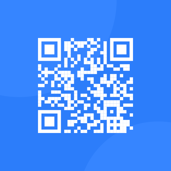 A QR code to take you to Frontend Mentors' website.